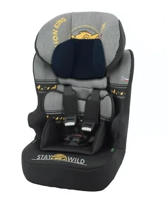 Nania Lion King  Race I Group 1/2/3 From 9M-12Yrs (79-140cm)  Car Seat Brand New • £69.99