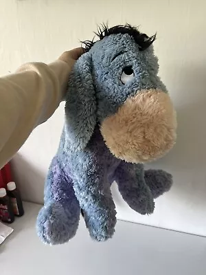 Rare Disney Store Exclusive Stamped Eeyore Winnie The Pooh Plush Soft Toy Fluffy • £13.99