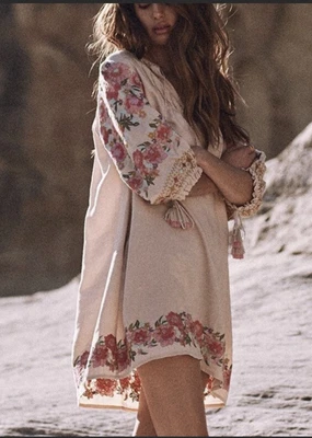 $280 • Buy Spell And The Gypsy Cleo Tunic Mini Dress Size S