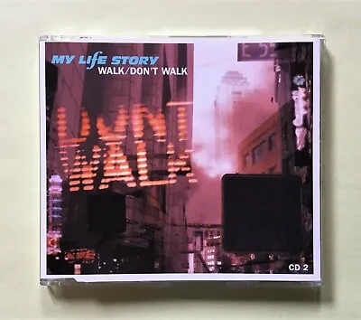 My Life Story 'Walk/Don't Walk' CD Single (It 2000) CD2 With 2 Non-LP Cuts! • £5.99