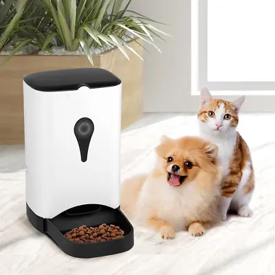 Automatic Pet Feeder For Dog Cat Food Dispenser LCD Display W/ Power Adapter NEW • $59.96