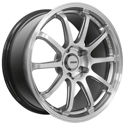 F18x8.5/R18x9.5  Flow Formed Staggered Bavar Racing BVR03 Hyper Black/M (P12) • $699