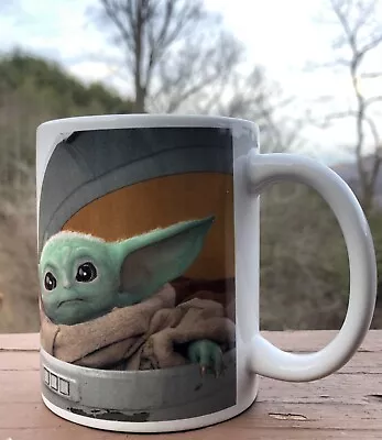 Star Wars Baby Yoda Grogu Mug - The Mandalorian Galerie - Star Wars Coffee Mug  • $6