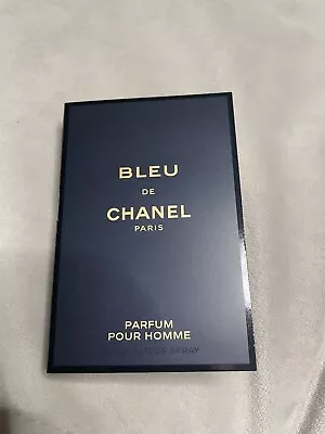 Chanel Bleu Men's Parfum 1.5ml Sample NEW • £5.50