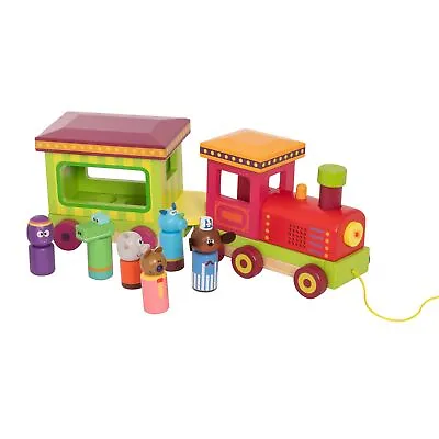 Hey Duggee Light & Sound Wooden Train - 8th Wonder Toy NEW • £33.99