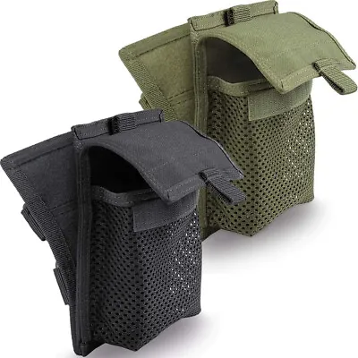 Quick Release Tactical Storage Pocket Molle Pouch Small Utility Mag Dump Pouches • $9.15