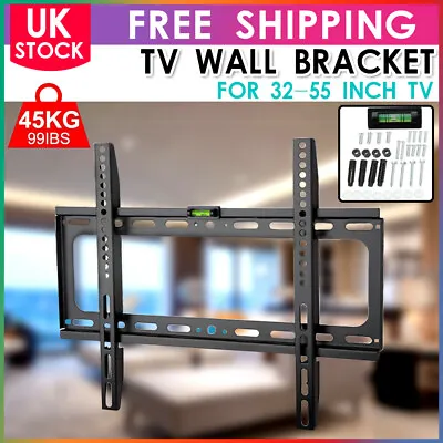 Tv Wall Bracket Mount Lcd Led Plasma 32 37 40 42 46 50 52 55 Inch Lg Sony Uk • £7.99