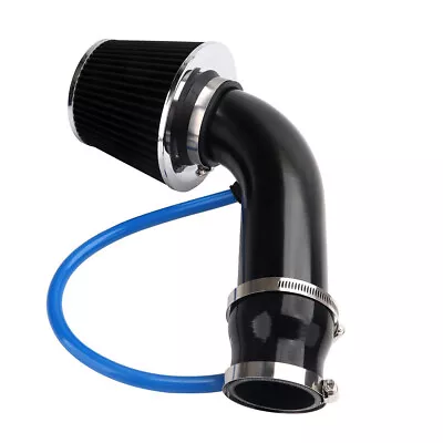 Cold Air Intake Filter Induction Kit Pipe Power Flow Hose System Car Accessories • $25.99