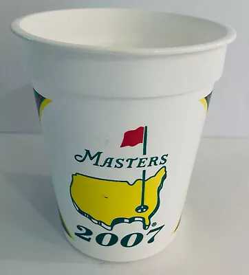 2007 Masters Golf Tournament Souvenir Cup Juniper Zach Johnson Tiger Woods • $15