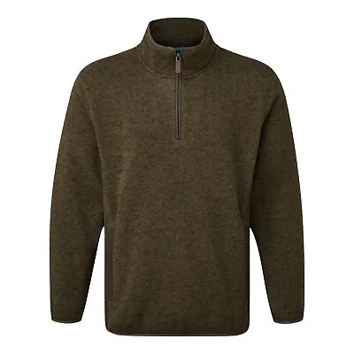 Fort Easton Pullover Jumper Sweater Fleece Olive Country Hunting Shooting • £19.95