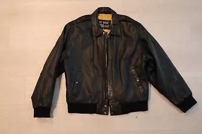  U2 Wear Me Out  Genuine Leather Jacket Men’s Medium Style Number 333125 • $35