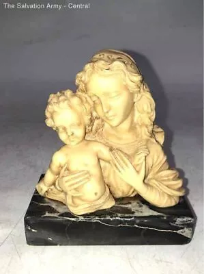 Vintage Madonna And Child Decorative Christianity Sculpture Figurine • $9.99