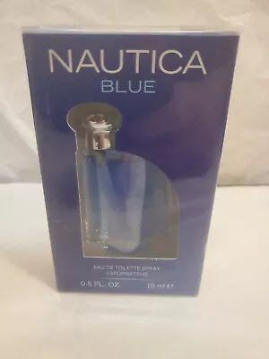 Nautica Blue Eau De Toilette Spray 0.5 Fl. Oz. Cologne For Men SEALED  • $13.99