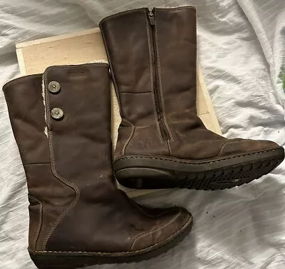 TEVA Tonalea Brown Women’s  Waterproof Leather Boots 8.5 • $39.99