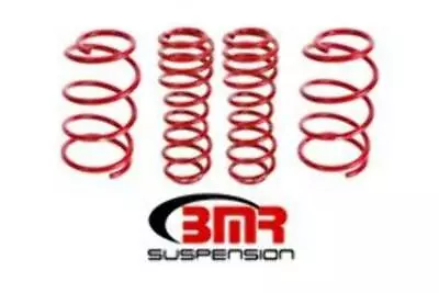 BMR Fits 05-14 S197 Mustang GT Drag Version Lowering Springs (Set Of 4) - Red • $253.96