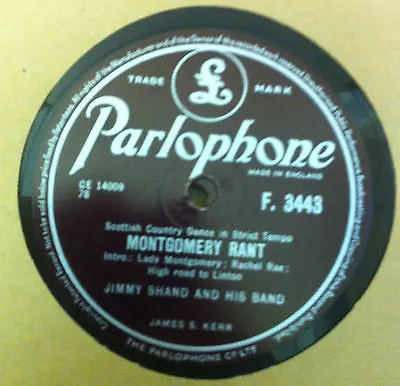 £4.99 • Buy JIMMY SHAND-Fidget-10  78rom Record-Parlophone F.3443-1942