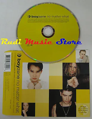 BOYZONE No Matter What 1998 POLYDOR 567 609-2 GERMANY No Mc Lp DVD S3 Single CD • £5.55