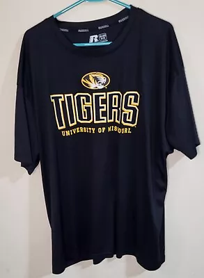 University Of Missouri Tigers T Shirt Russell College  • $10