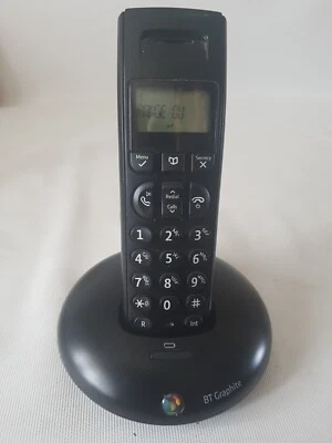 £10 • Buy BT Graphite 1100 1500 Cordless Phone Additional Handset 038556 039955 And Base