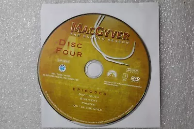MacGyver: Season 2 Disc 4 DVD • $5.99