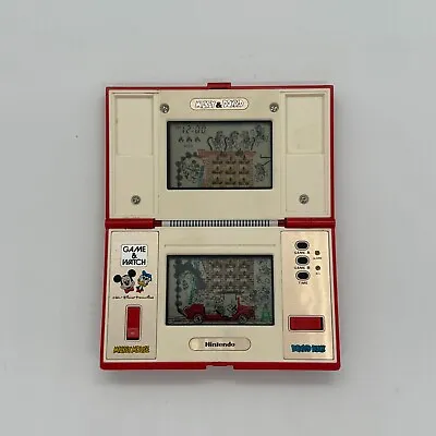 Mickey And Donald Nintendo Game And Watch 1982 | Vintage Handheld Gaming Console • $150