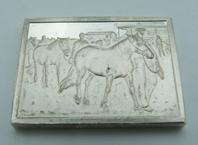 £24.97 • Buy Hallmarked Solid Silver Horse Racing Ingot - Royal Highland Show Edinburgh