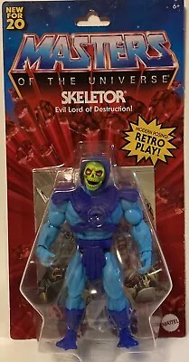 Masters Of The Universe Origins Skeletor 5.5 Inch Action Figure Mattel MOTU  • $18