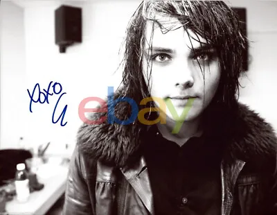 GERARD WAY AUTOGRAPH 8x10 PHOTO MY CHEMICAL ROMANCE MCR SIGNED Reprint • $19.95