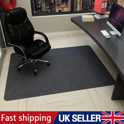 Desk Floor Mat Swivel Chair Foot Pad Floor Protection Pad Non-slip Floor Mat • £3.99