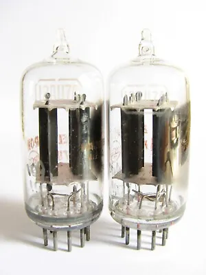 Matched Pair RCA Clear-Top 12AU7A (ECC82)TubesHickok TV7 Tests@ 109/110104/110 • $42.95