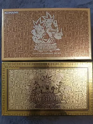 Yugioh Legendary Decks 1 & 2 1st Editions Complete Collections • £195