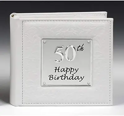 £17.98 • Buy Deluxe 50th Birthday Party Photo Picture Album Gift