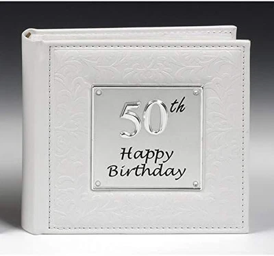 Deluxe 50th Birthday Party Photo Picture Album Gift • £19.07