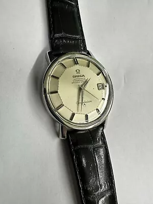 Omega Constellation Pie Pan Watch Vintage Men's Rare Warranty + Serviced • $1796.64