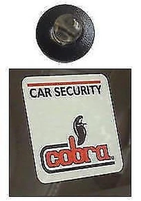 $26.68 • Buy Car Alarm Dummy 12V LED With 2 Cobra Window Stickers