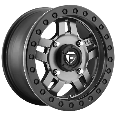 15x7 Fuel UTV D918 Anza Matte Gunmetal BEADLOCK Wheel 4x137 (13mm) • $317.30