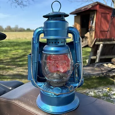 Dietz No 30 Little Wizard Wagon Lantern Marked Globe Red Reflector Buggy Solid • $53.90