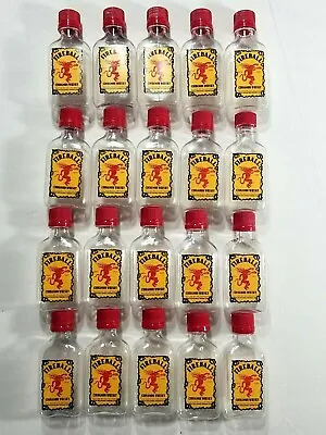 20 Used EMPTY 50 ML Fireball Whisky Plastic Shot Bottles Use For Arts Crafts • $9.99