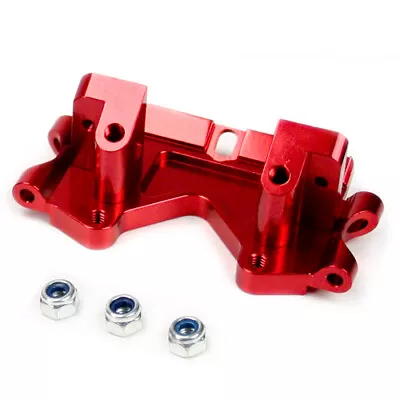 Traxxas Monster Jam 1:10 Alloy Front Lower Bulkhead Red By Atomik RC - TRX 2530 • $15.99