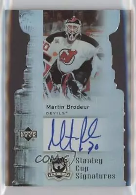 2006-07 Upper Deck The Cup Stanley Signatures /25 Martin Brodeur #CS-BR Auto HOF • $218.18