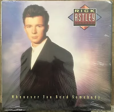 Rick Astley - Whenever You Need Somebody Vinyl LP 1987 RCA • $19.95