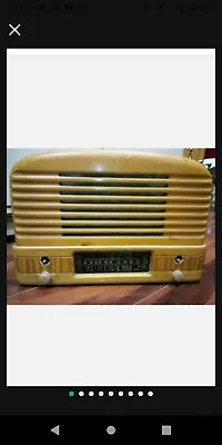 Antique Packard Bell Radio (1930-49) - FOR PARTS/REPAIR - Brings Nostalgic Vibe • $139