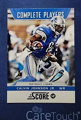 2012- Score - Complete Players Calvin Johnson - #14 - Detroit Lions - Megatron • $0.49