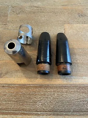 Educator G8 Woodwind Bb Clarinet Mouthpiece + Vintage Marked O Or 0 Mouthpiece • $89