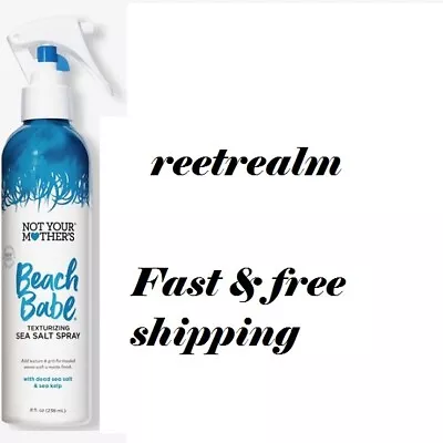 $8.15 • Buy Not Your Mother's Beach Babe Texturizing Sea Salt Hair Spray 8 Oz 