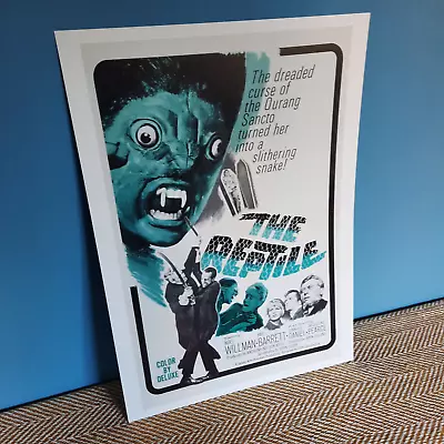 The Reptile - Hammer Horror (Reproduction A3 Poster) • £6.99