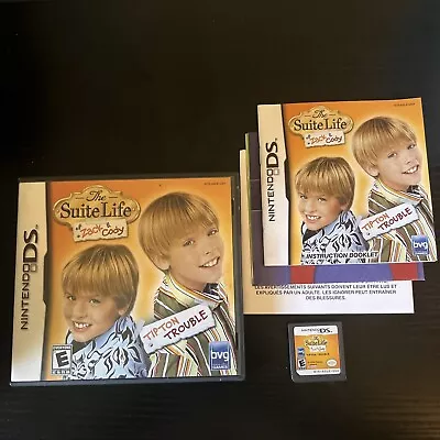 The Suite Life Of Zack And Cody: Tipton Trouble (Nintendo DS 2006) Complete CIB • $9.49