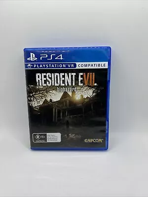 Resident Evil Biohazard Survival Horror Game Sony Playstation 4 PS4 PSVR TESTED • $25.99