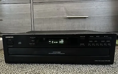 Onkyo DX-C340 Compact Disc Player Multi Player Changer 6 CD Carousel NO REMOTE • $49.99