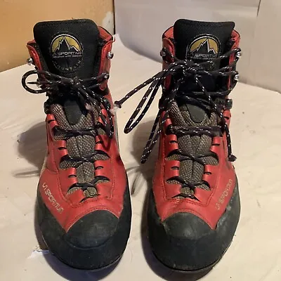 La Sportiva TRANGO S EVO GTX Gore-Tex Mountain Hiking Boots Red US 10.5M 11.5W • $124.99